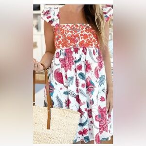 Ro’s Garden Floral Elizabeth Dress size Small